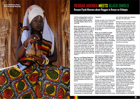 black omolo reggae agenda magazine