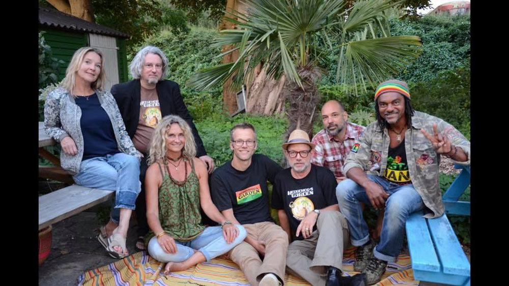 reggaecafe hedgehog garden