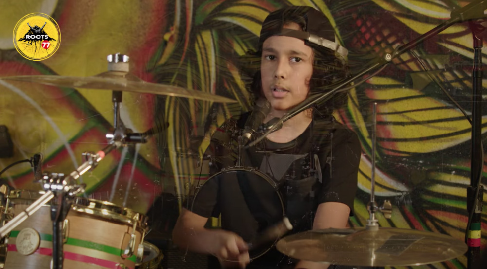 NEW: Elijah Marley (son of Damian Marley) - Three Little Birds (Roots77)