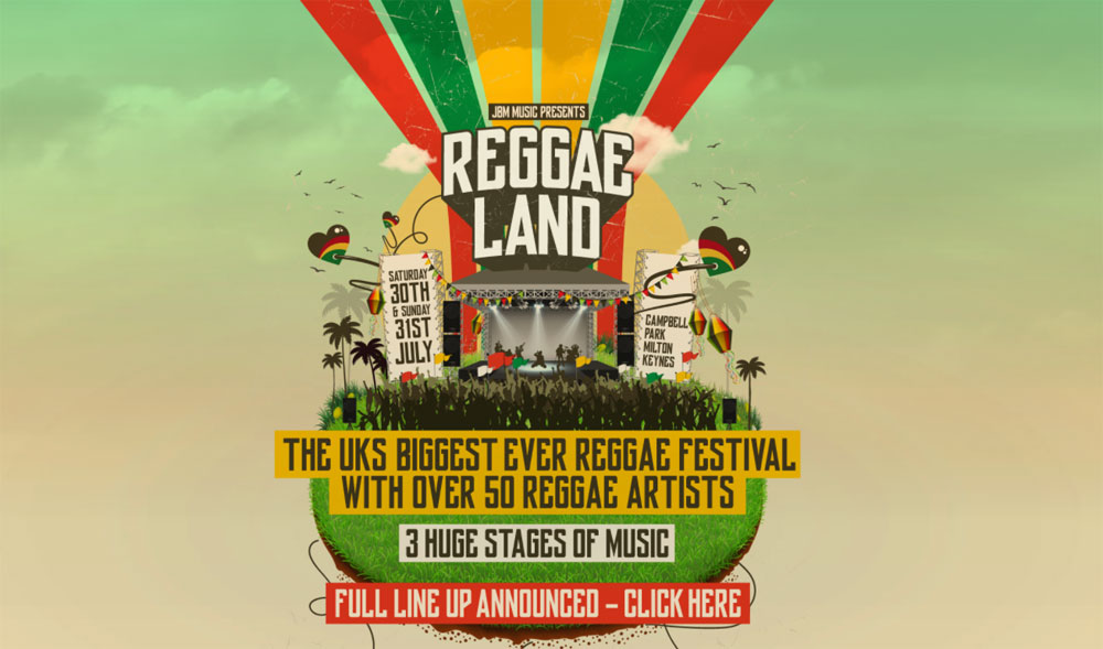 reggae land festival 2022 milton keynes
