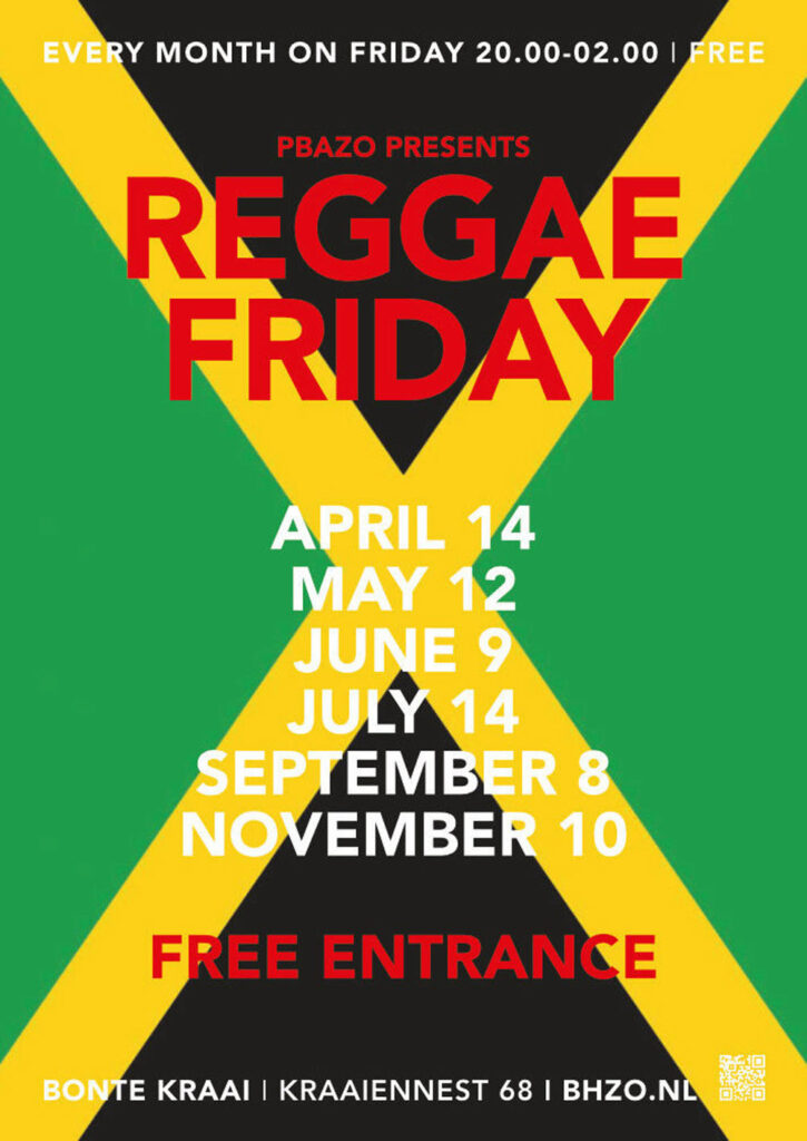 Reggae Friday De Bonte Kraai, Amsterdam 08092023