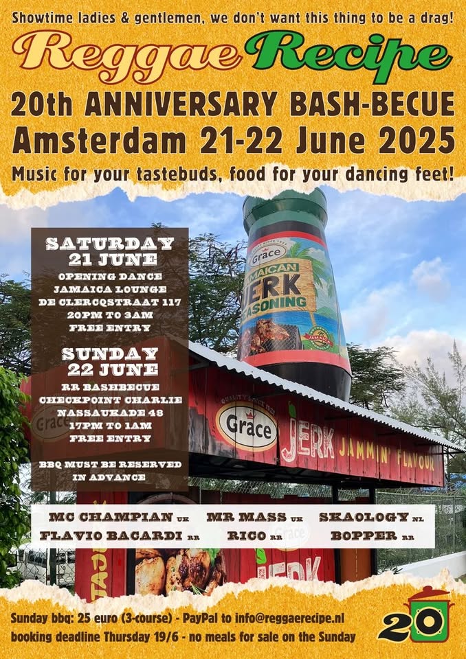 Reggae Recipe Amsterdam Checkpoint Charlie