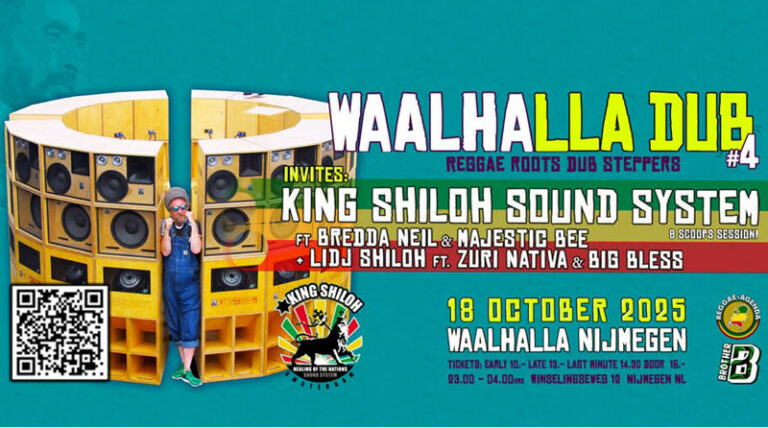 King Shiloh Soundsystem Waalhalla dub nijmegen