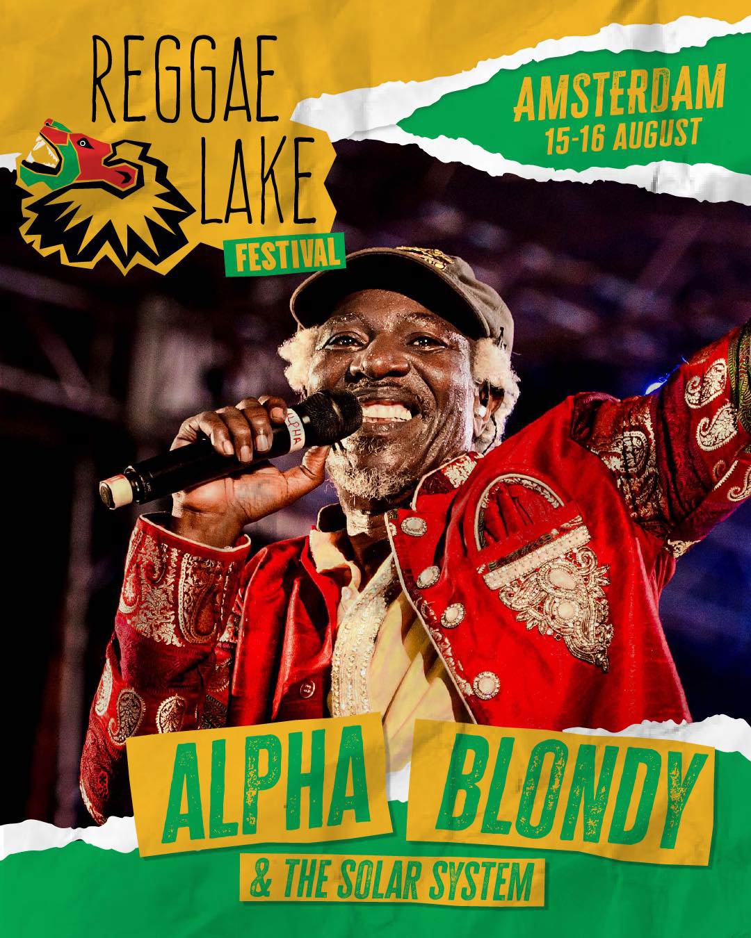 Alpha Blondy Reggae Lake Amsterdam 2026