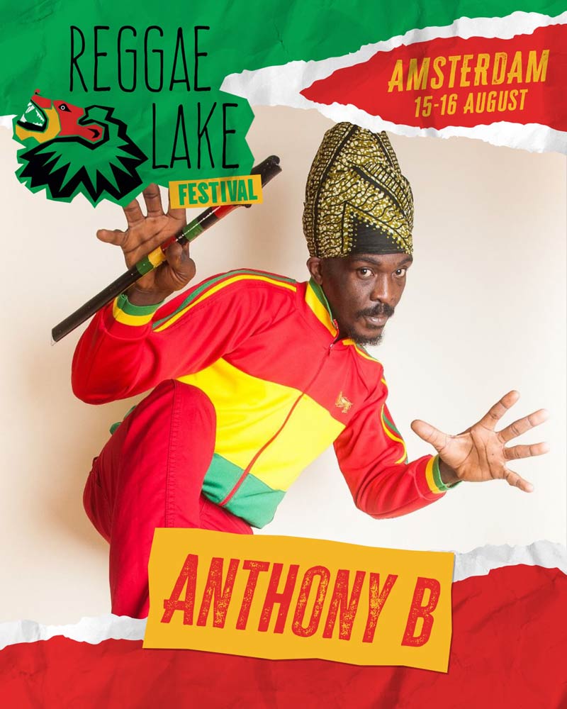 Anthony B Reggae Lake Amsterdam 2026