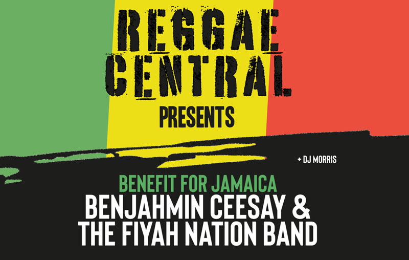 Reggae Central Dordrecht Jamaica Benefit