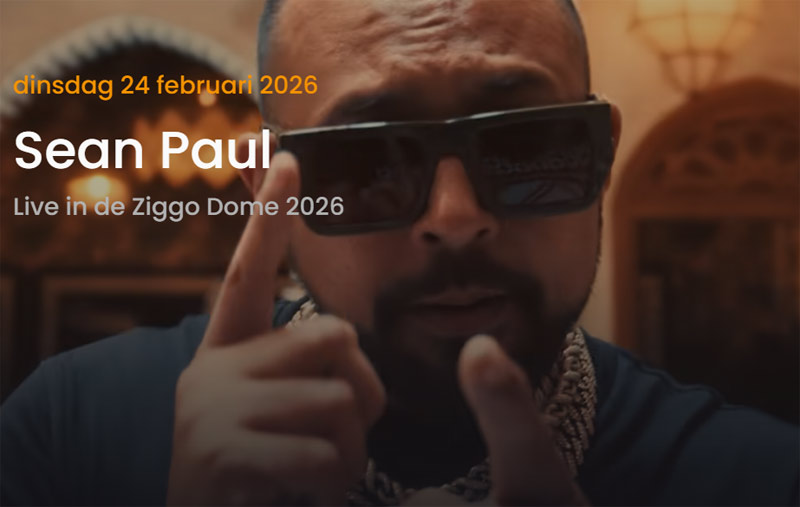 Sean Paul Ziggo Dome Amsterdam