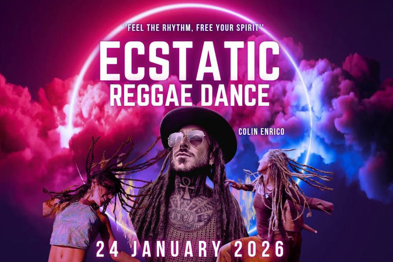 Ecstatic Reggae Dance Colin Enrico