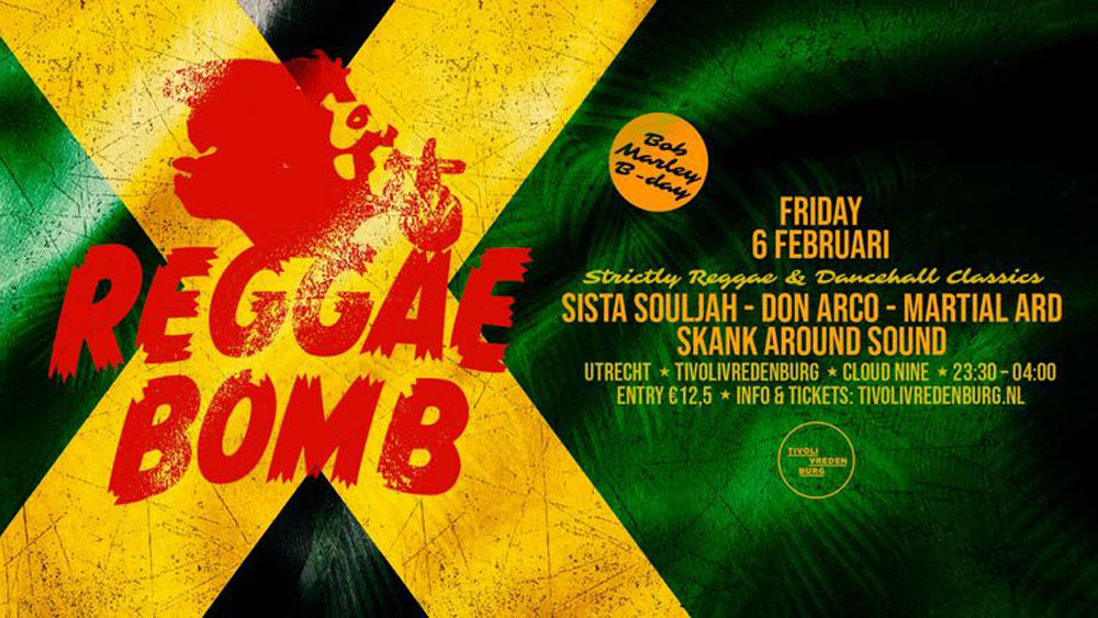 ReggaeBomb TivoliVredenburg Utrecht 2026