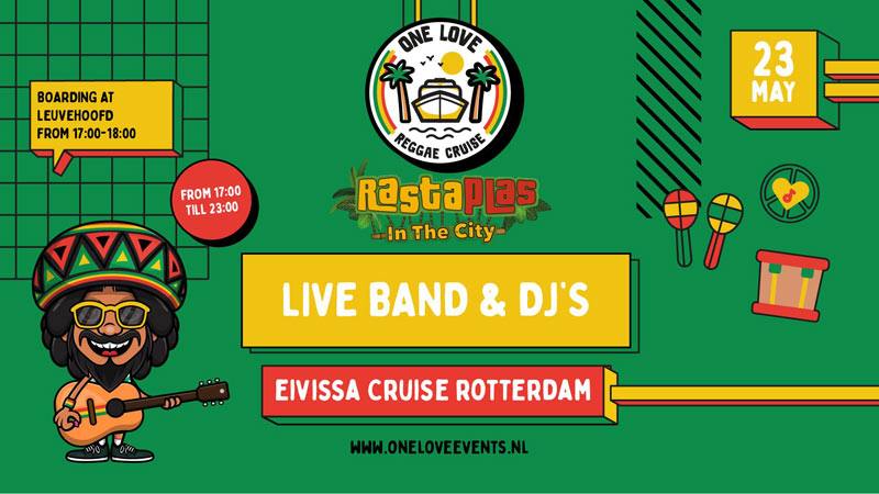 One Love Reggae Cruise X Rastaplas in the City