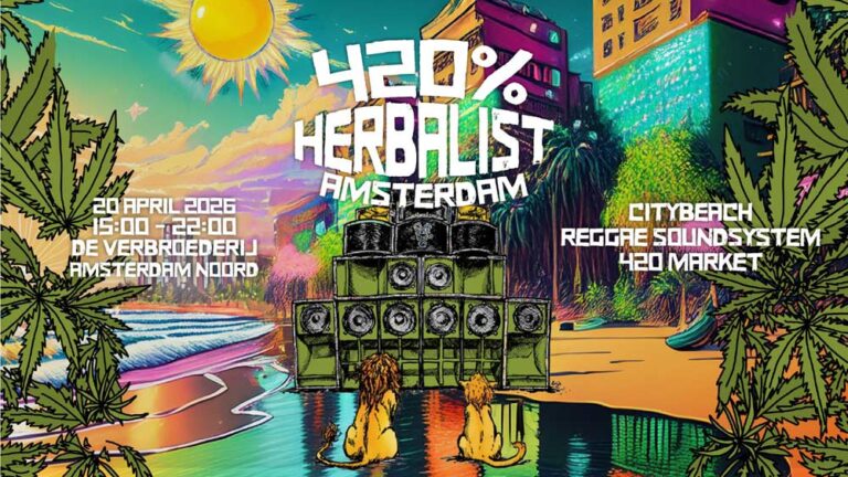 420 herbalist verbroederij Amsterdam Shamba Lion Soundsystem