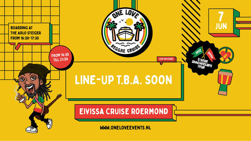 One Love Reggae Cruise Rotterdam