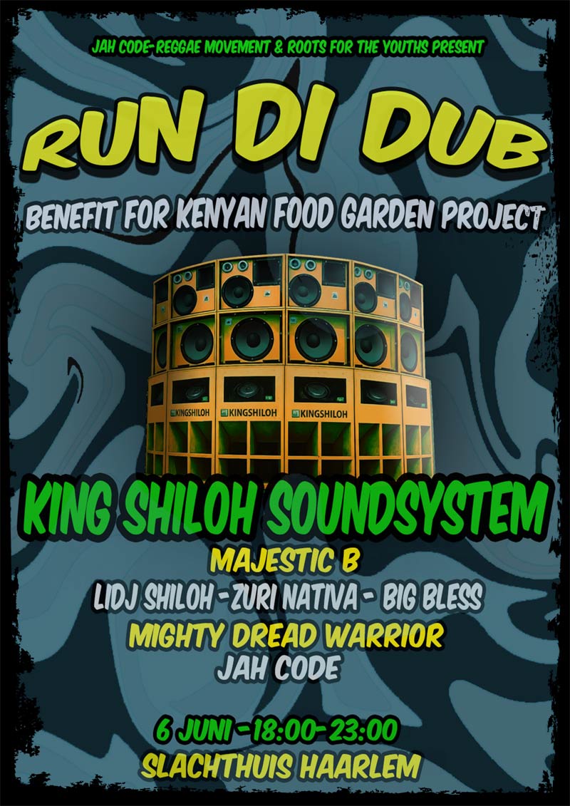 King Shiloh Slachthuis Haarlem Benefit Kenya