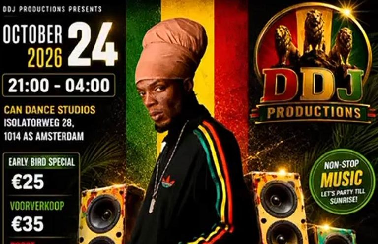 Jah Mason Amsterdam Can Dance Studios