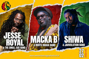 Amsterdam Reggae Festival 2027 Jesse Royal Macka B