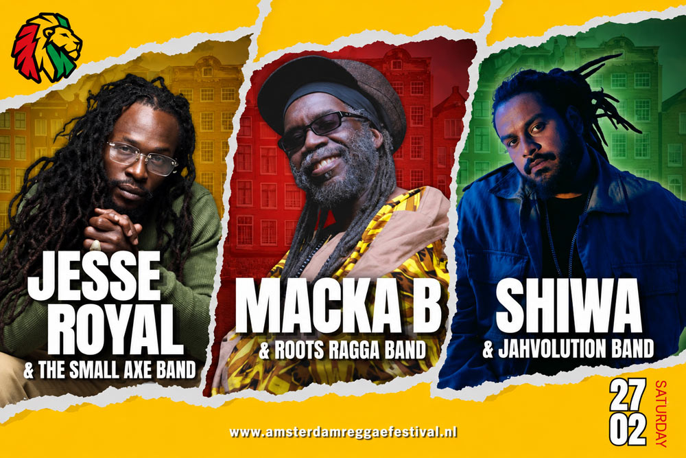 Amsterdam Reggae Festival 2027 Jesse Royal Macka B